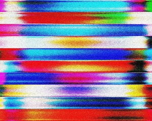 Glitch camera effect. Retro VHS background. Old video template. No signal. Static TV noise, bad TV signal.	