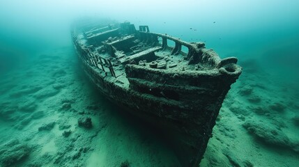 Sunken Shipwreck: An Underwater Exploration