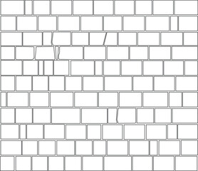 seamless pattern white brick wall texture