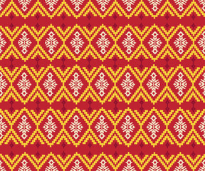Geometric ethnic pattern on white background,vector illustration,geometric floral pattern,geometric oriental embroidery,Aztec style,abstract background.design for texture,fabric,clothing,decoration. 