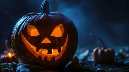 Jack-o'-lantern: Halloween Pumpkin Carvings, Festive Lanterns, and Spooky Autumnal Symbols