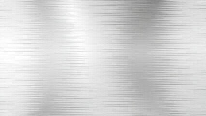 Fototapeta premium Brushed metal surface with horizontal grain and subtle reflections