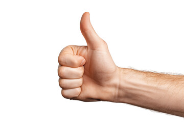 Human hand gestures including thumbs up and open palm PNG with a transparent background

