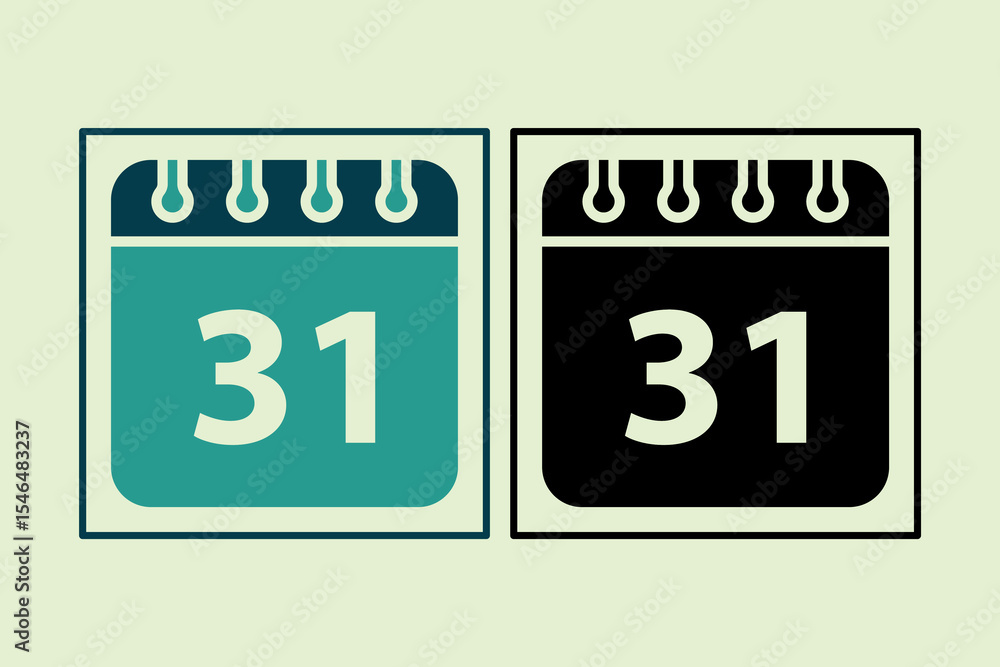Poster calendar icon. icon related to ui elements. suitable for web site, app, user interfaces,element, pri