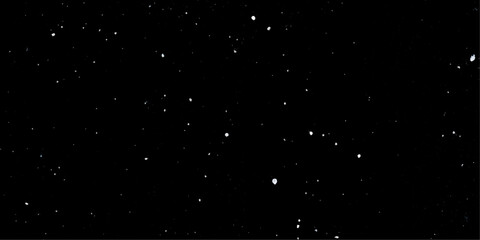 Snow flakes winter snowfall white light vector background. Christmas background, white snow on black background for edit photo.	
