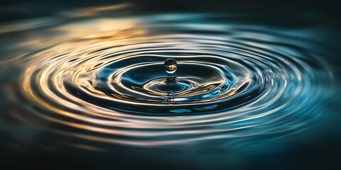 Stunning Water Ripple Texture Abstract Liquid Art Background for Design Projects Websites and Presentations