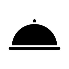 food cover icon Isolated flat vector in outline icon eps 10