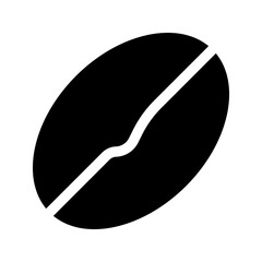 Coffee Beans Icon. icon vector icon. black line vector. set icon