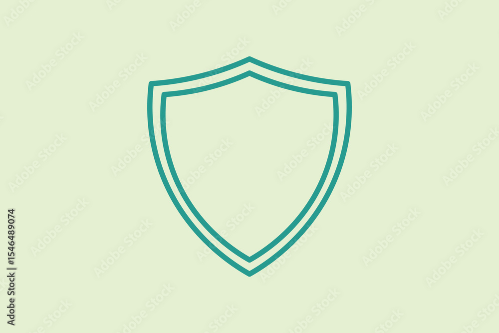 Poster shield icon. icon related to ui elements. suitable for web site, app, user interfaces,element, print