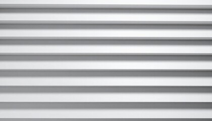 Obraz premium A minimalistic abstract pattern of horizontal white lines resembling louvers, ideal for backgrounds, architecture themes, or design concepts