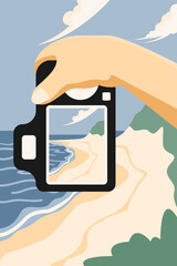 Scenic Photos Illustration