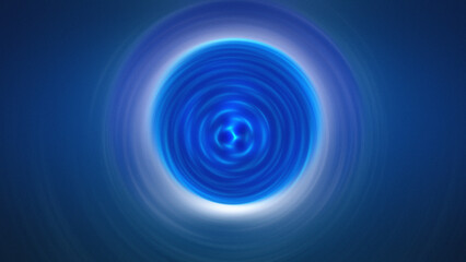 abstract blue swirl with smooth light
