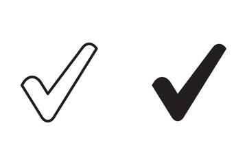 checklist icon Isolated flat vector in outline icon set eps 10