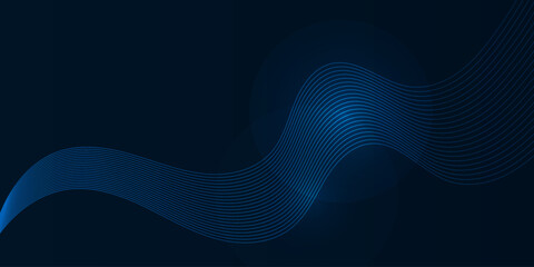 Abstract blue gradient  line background. Modern futuristic background. Can be use for landing page, book covers, brochures, flyers, magazines, any brandings, banners, headers, and wallpaper background