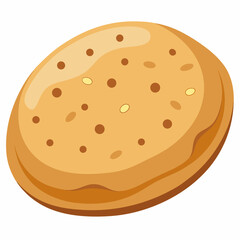 cookies on a white background