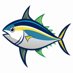 Fototapeta premium fish on a white background