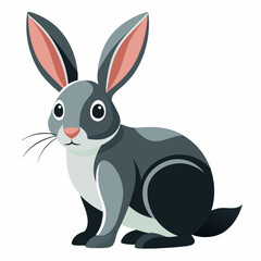 rabbit, bunny, cartoon, animal, easter, vector, illustration, hare, art, cute, donkey, mammal, fun, pet, drawing, happy, spring, funny, nature, animals, holiday, ears, silhouette, farm, design