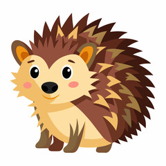 animal, cartoon, lion, hedgehog, vector, illustration, funny, character, mammal, cat, isolated, wild, cute, fun, dog, art, pet, drawing, baby, smile, zoo, wildlife, happy, icon, toy