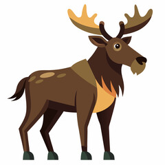 deer silhouette vector