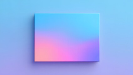 Soft Pastels Smooth Gradation on a Plain Background Surface