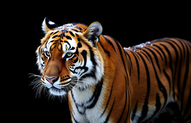 Obraz premium Close - up of a Dominant Tiger
