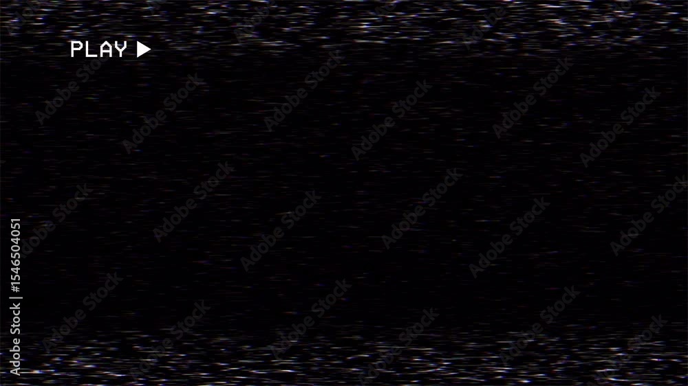 Poster analog tv vhs noise glitches transtition.static screen video playback error overlay.alpha chanel vid