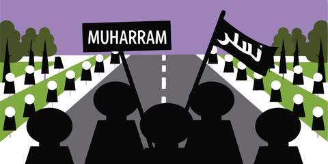 Muharram Procession A Symbolic Representation of Islamic Mourning and Remembrance