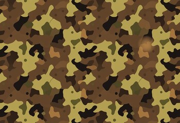 Fototapeta premium Modern geometric camouflage seamless pattern Abstract military design for fabric, apparel, and digital prints, digital print, clothing