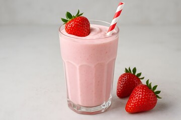 strawberry milk shake