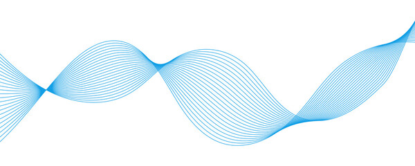 abstract blue wave background