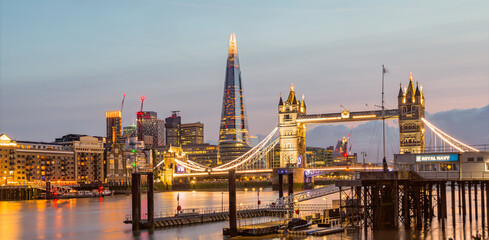 tower bridge london at sunset