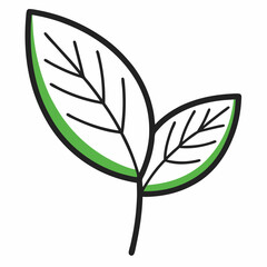 green leaf icon