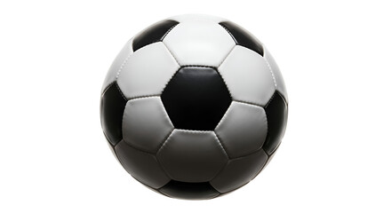 Fototapeta premium Soccer Ball Displays Transparent Background
