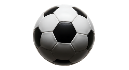 Soccer Ball Displays Transparent Background