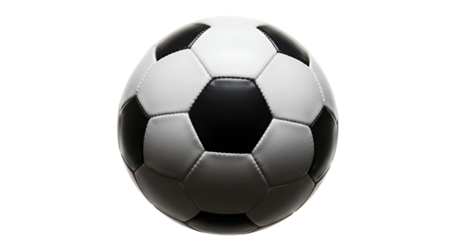 Soccer Ball Displays Transparent Background - Powered by Adobe