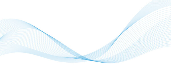 Obraz premium abstract blue wave background