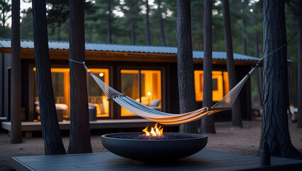 playground in the night