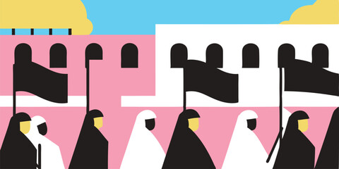 Women's March A Powerful Visual Depiction of Solidarity and Resilience in the Face of Adversity