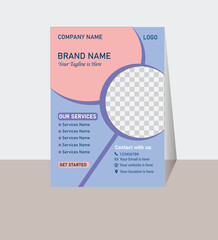 Print, Business Flyer,  Clean, Editable, Customizable  Professional Business Flyer Design Template for Print and Digital Use
