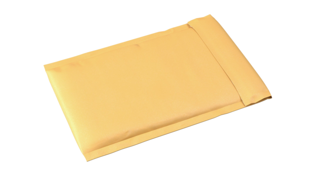 An envelope for mailing or packaging documents, typically used for shipping or storage.