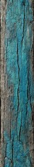 Obraz premium Weathered wood blue vertical structure background