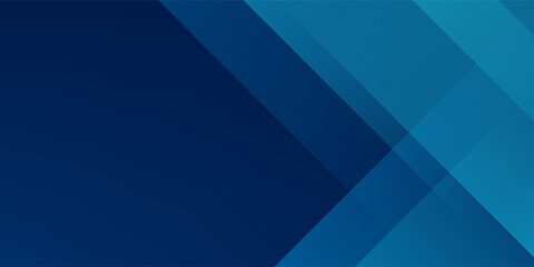 Obraz premium modern blue abstract background with elegant bright diagonal lines