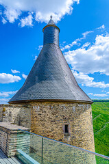 Tower of the castle Bourscheid 