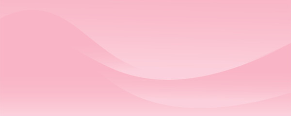 Abstract colorful pink curve background, pink beauty dynamic wallpaper with wave shapes. Template banner background for beauty products, sales, ads, pages, events, web, and others
