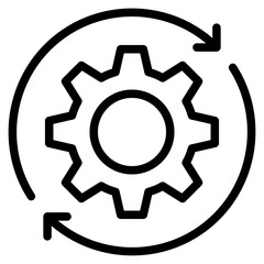 Operation icon in vector illustration
