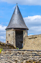 tower of the castle Bourscheid 