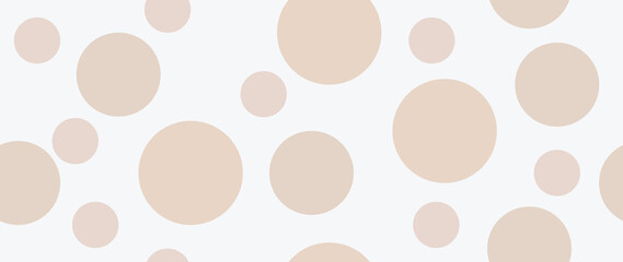Flat background. Minimalist trendy abstract polka dot pattern on a light background. Perfect for screensaver, poster, card, invitation or home decor.