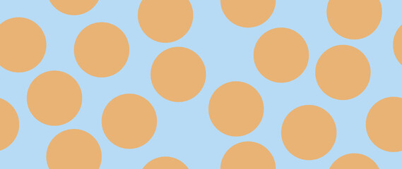 Flat background. Minimalist trendy abstract polka dot pattern on a light background. Perfect for screensaver, poster, card, invitation or home decor.
