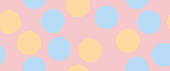 Flat background. Minimalist trendy abstract polka dot pattern on a light background. Perfect for screensaver, poster, card, invitation or home decor.