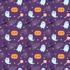 Fototapeta premium Pattern 11 - Halloween collection – Ultimate Mix seamless pattern